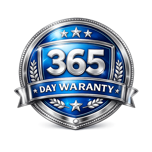 365 Day Warranty